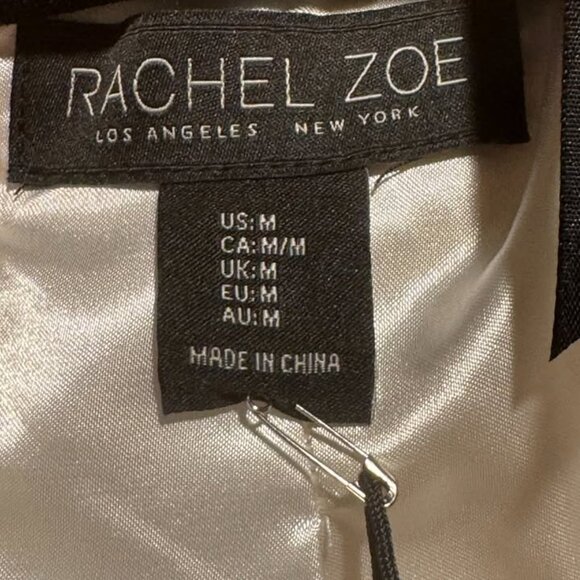 Luxury Rachel Zoe Faux Fur Coat Size Medium - Picture 3 of 3